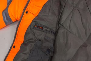 BEESWIFT Kurtka ostrzegawcza Constructor, rozm. S, pomarańczowa 5