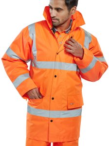 Kurtka ostrzegawcza BEESWIFT Constructor, rozm. XL, pomarańczowa 1