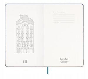 Notatnik MOLESKINE Casa Batalló 2024, 13x21cm, w linie, edycja limitowana 2