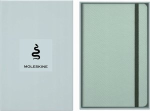 Moleskine Notes MOLESKINE Snake 2025, L, syntetyczna skóra węża, w linie, 13x21 cm, w pudełku, zielony 3