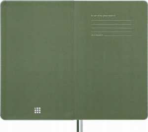 Moleskine Notes MOLESKINE Snake 2025, L, syntetyczna skóra węża, w linie, 13x21 cm, w pudełku, zielony 4