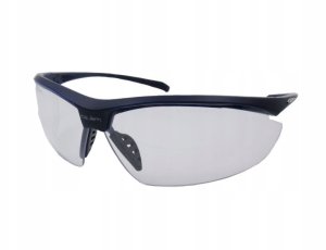 Okulary ochronne MCR Icebreaker, bezbarwne soczewki UV, granatowe oprawki 1