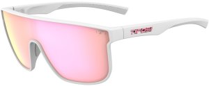 Okulary TIFOSI SANCTUM XL matte white (1 szkło Pink Mirror xx% transmisji światła) (NEW 2025) (PREMIERA: 2025-04-15) 1