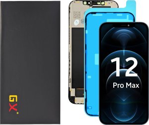 WYŚWIETLACZ EKRAN LCD DO IPHONE 12 PRO MAX GX OLED USZCZELKA 1