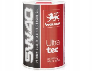 MOTOR OIL WOLVER ULTRATEC 5W-40 1L 1