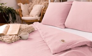 Pościel bawełniana MUŚLINOWA (220x200-1,70x80-2) 5