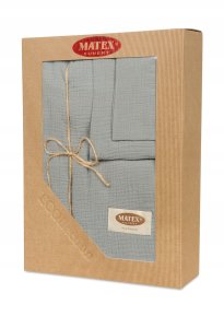 Pościel bawełniana MUŚLINOWA (220x200-1,70x80-2) 4