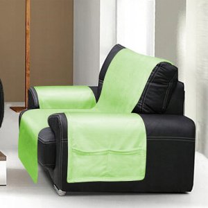 Narzuta jednobarwna na fotel MUSTELLA, roz. 65x170 1