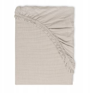 Multitex Prześcieradło MUSLIN z gumą 58x110x8 3