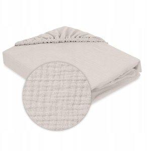 Multitex Prześcieradło MUSLIN z gumą 58x110x8 4