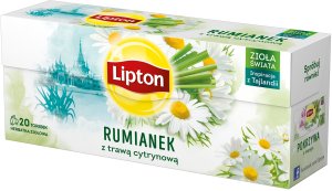 Lipton Rumianek z trawą cytrynową 20 torebek 1