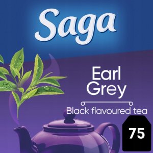 Herbata SAGA, czarna, Earl Grey, 75 torebek 5