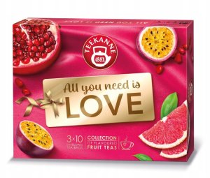 Teekanne Zestaw herbat Love 3x10 kopert 1