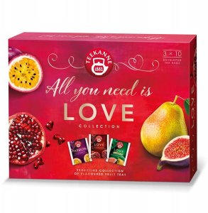 Teekanne Zestaw herbat Love 3x10 kopert 3