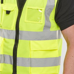 Kamizelka ostrzegawcza BEESWIFT Executive, rozm. L, żółta 2