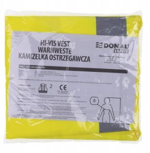 Kamizelka ostrzegawcza DONAU SAFETY, rozm. 2XL, żółta 3