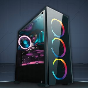 KOMPUTER GAMINGOWY CORE i7 RTX 3050 8GB 16GB RAM 512GB SSD MONITOR 24" Win 10 2