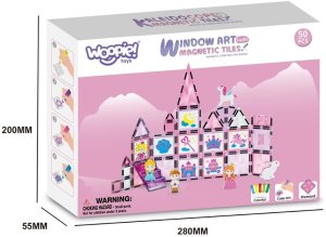 Woopie WOOPIE Magnetyczny Zestaw Konstrukcyjny Zbuduj Zamek 7