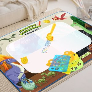 Woopie WOOPIE Magiczna Mata do Malowania Wodą XXL Pieczątki Cyferki 100cm 3