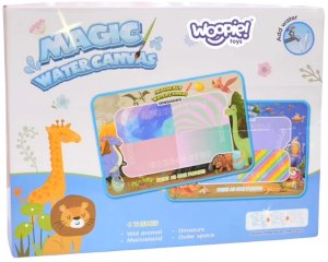 Woopie WOOPIE Magiczna Mata do Malowania Wodą XXL Pieczątki Cyferki 100cm 10