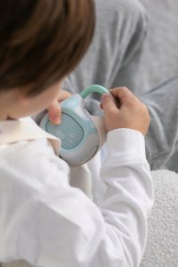 Alilo. Głośnik Bluetooth Pocket Bunny K1, niebieski+mięta 4