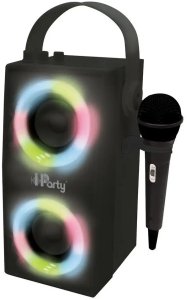 Przenośny głośnik Bluetooth z mikrofonem i niesamowitymi efektami świetlnymi Lexibook BTP180BKZ 1