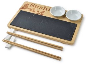 ZESTAW DO SERWOWANIA SUSHI DLA 2 OSÓB HTXD9937 1