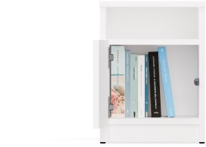 Szafka nocna GALAX 30 1D BIAŁY 2