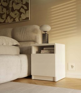 Szafka nocna GALAX 30 1D BIAŁY 6