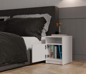 Szafka nocna GALAX 30 1D BIAŁY 7