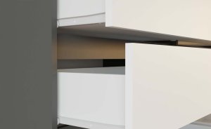 Topeshop Szafa Malwa SS-90 ANTRACYT BIEL 13