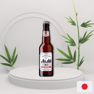 Piwo Asahi japońskie lager super dry wytrawne 5% do sushi 330ml 1