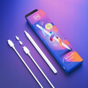 Rysik 3MK Rysik 3MK Wonder Pen magnetyczny USB-C   do iPada 2