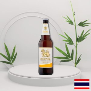 Piwo Singha tajskie lager słodowo chmielowy smak złocisty kolor asian beer 5% 330ml 1