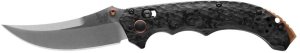 Benchmade MINI BEDLAM 865-02 MARBLED CARBON FIBER PLAIN 1