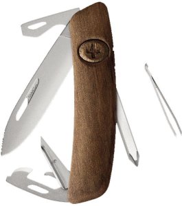 Swiza D04 AM Wood Walnut (KNI.0046.6300) 1