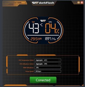 Chłodzenie wodne do procesora Darkflash DH240D (biały) 12