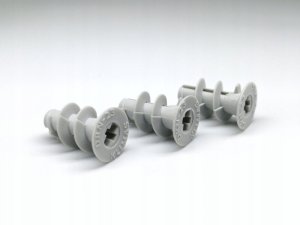 KOŁEK NYLONOWY DRN-23 DO MOCOWANIA W PŁYTACH KARTONOWO-GIPSOWYCH TYPU DRIVA 200szt. KARTON 1