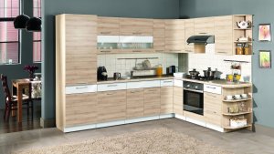 BogFran Front do zmywarki 45 cm panel kuchenny MODENA MD23 buk / biały połysk 8