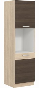 Szafka dolna kuchenna pod piekarnik MODENA MD29/D60P rijeka ciemna 1
