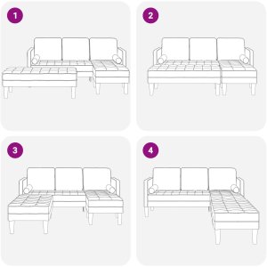vidaXL Zestaw kanapowy 2-częściowy z poduszkami w kolorze taupe 10