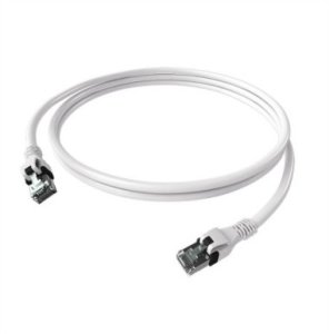 Kabel krosowy EasyLan DualBoot PushPull Cat.6A (klasa EA), S/FTP, RJ45 / RJ45, biały, 10 m 1