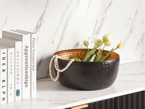 Misa dekoracyjna czarno-złota BANHA 2