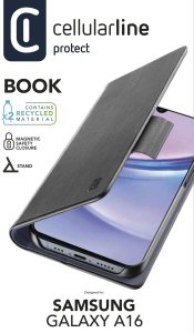 Cellularline 8018080489716 pokrowiec na telefon komórkowy 17 cm (6.7") Folio Czarny 4