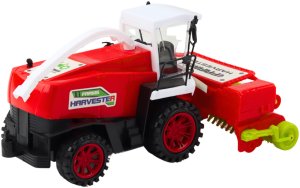 Kombajn Rolniczy Farmerski Z Hederem Napęd Czerwony 4