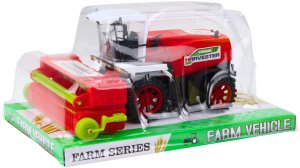 Kombajn Rolniczy Farmerski Z Hederem Napęd Czerwony 5