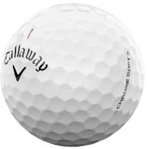 Piłki golfowe CALLAWAY CHROME SOFT 2024 (białe) 2