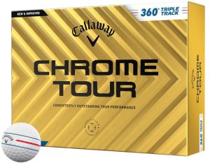 Piłki golfowe Callaway Chrome Tour (białe TripleTrack 360, 12 szt.) 1