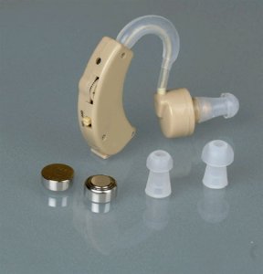 Aparat do wzmacniania słuchu wzmacniacz dźwięku na baterie Klasik zauszny 2