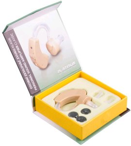 Aparat do wzmacniania słuchu wzmacniacz dźwięku na baterie Klasik zauszny 3